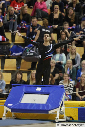 Membre de l'équipe mixte, mini trampoline (2012)